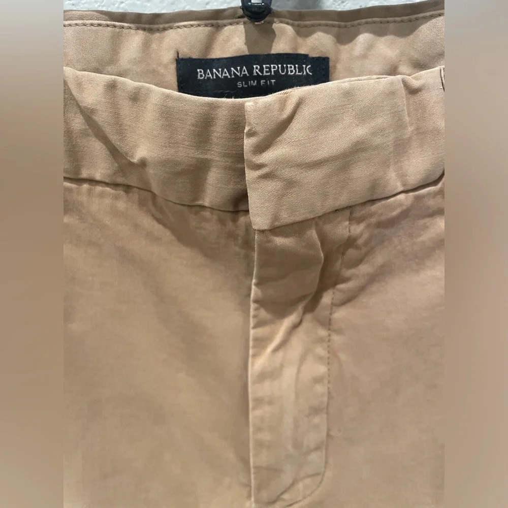 Banana Republic Men’s Slim Fit Beige‎ Pants Size M